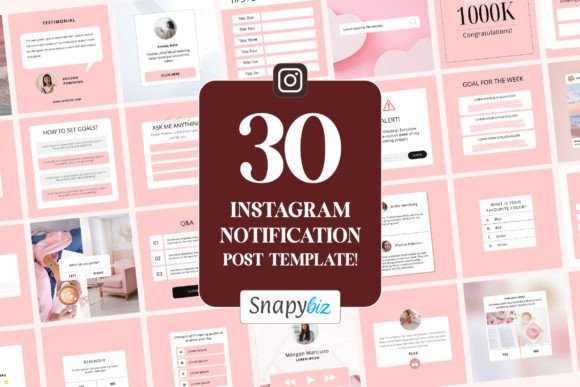 Download Instagram Notification Canva Templates - Canva templates Collection