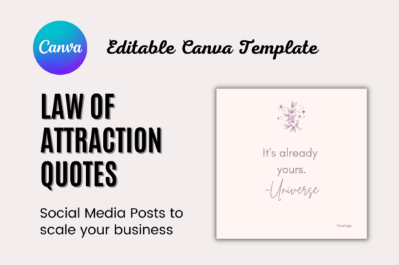 Download Manifestation Quote Instagram Post Canva - Instagram post Collection