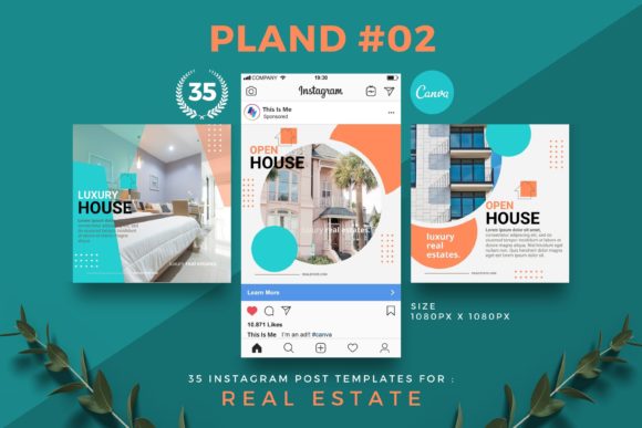 Download Pland Two - Instagram Post Templates - Instagram post Collection