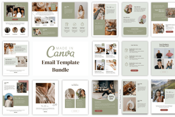 Download Editable Email Marketing Canva Templates - Canva templates Collection