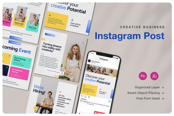 Download Creative Business Instagram Post - Instagram post Collection
