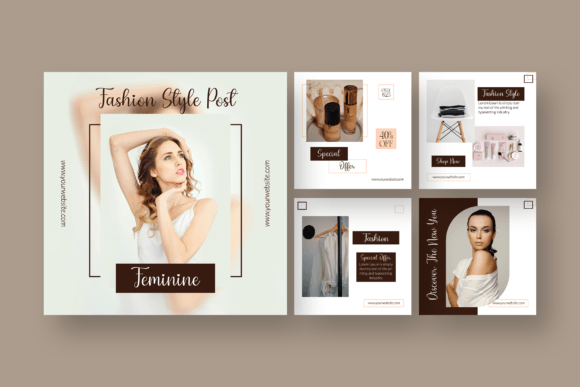 Download Fashion Instagram Post Template - Instagram post Collection