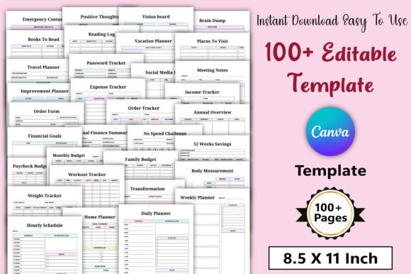 Download 100+ Editable Canva Templates - Canva templates Collection