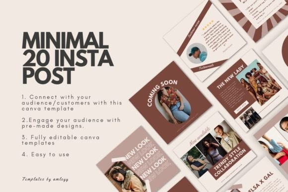Download Canva Instagram Post Template Design - Instagram post Collection