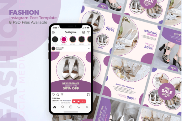 Download Fashion Instagram Post Template - Instagram post Collection