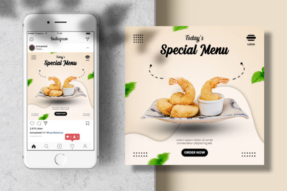 Download Instagram Post Banner Food Template - Instagram post Collection