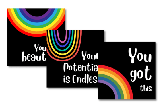 Download Rainbow Instagram Post Template Canva - Instagram post Collection