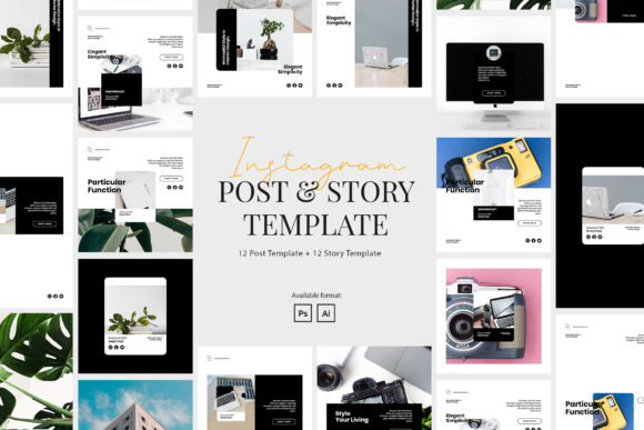 Download Elegant Business Instagram Post &amp; Story - Instagram post Collection