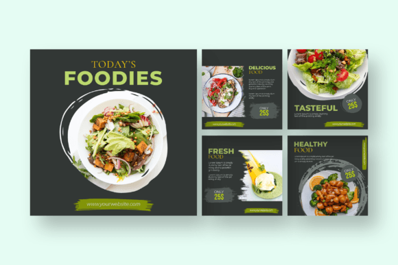 Download Food Instagram Post Template - Instagram post Collection