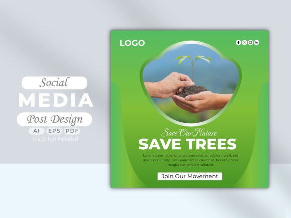 Download Saving Nature Social Media Post - Nature social media Collection