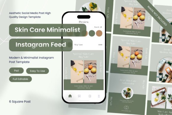 Download Set Instagram Post Bundle Figma Template - Instagram post Collection